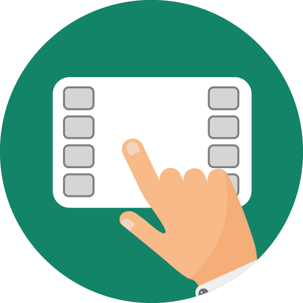 Icono pantalla tarjeta