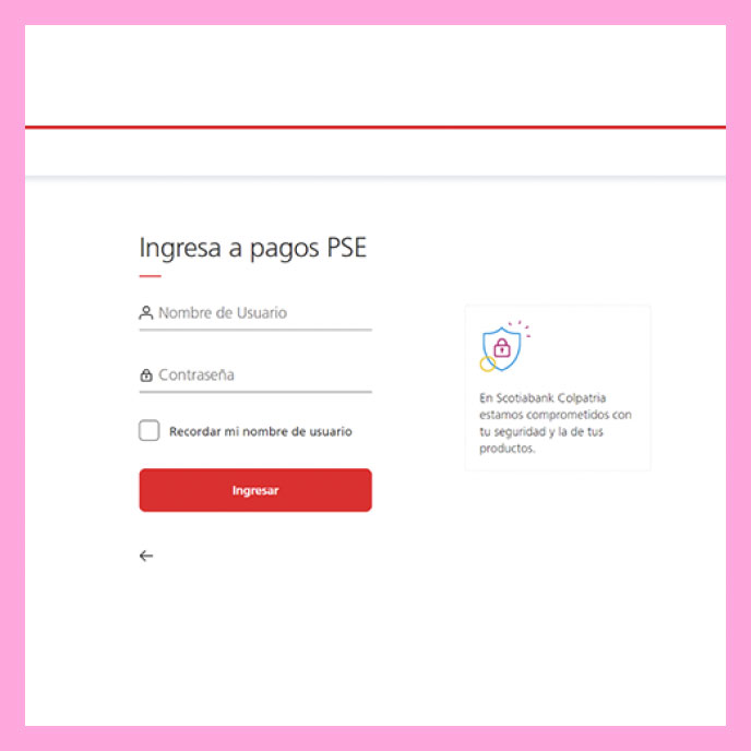 Paso cinco transferencia desde crédito rotativo