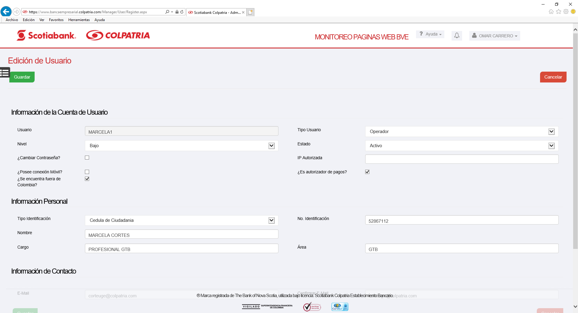 imagen pagina web