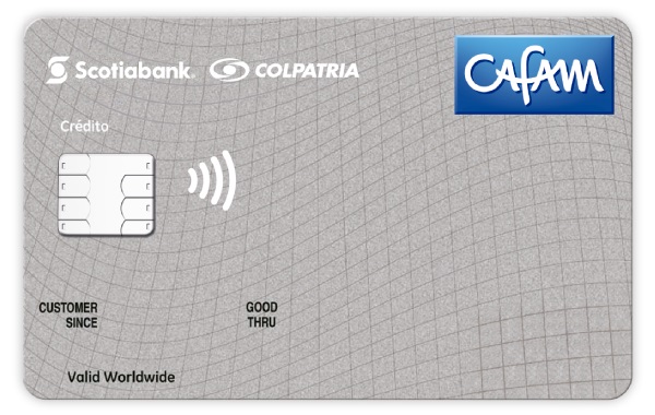 tarjeta credito Cafam