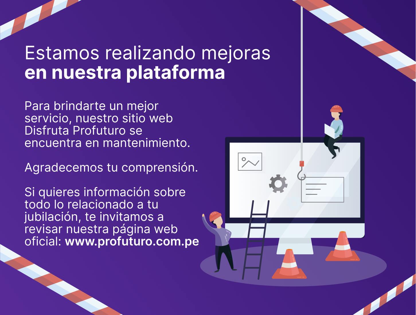 Web en mantenimiento