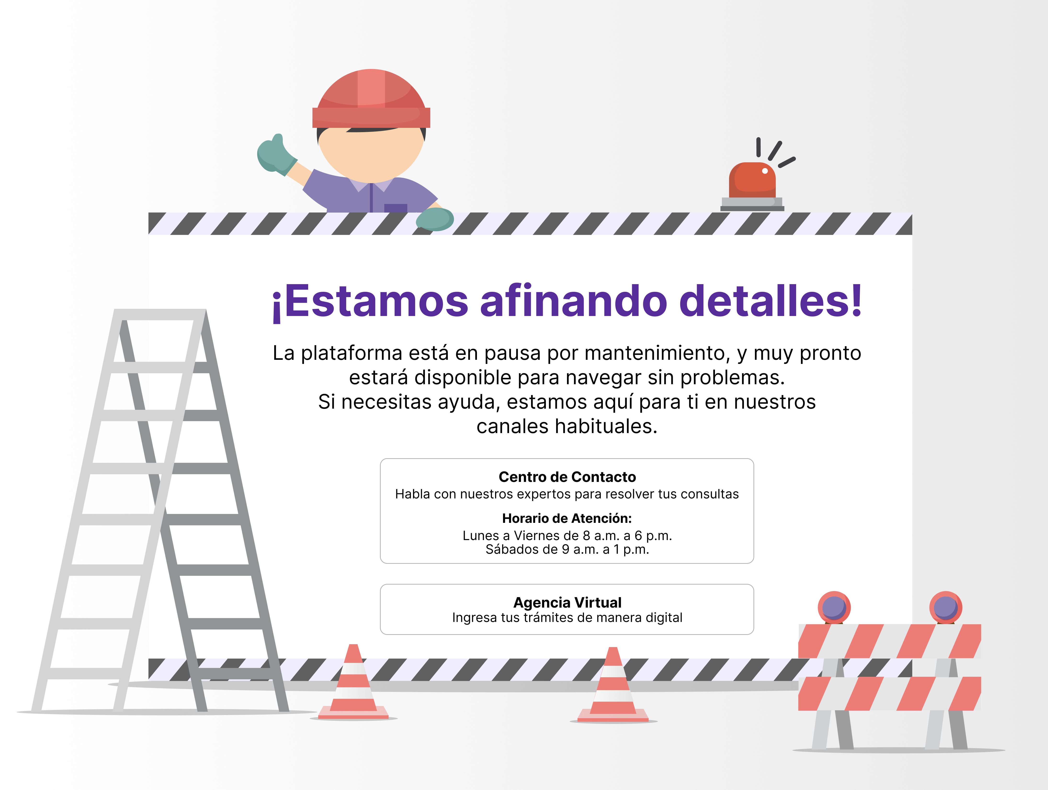 Web en mantenimiento