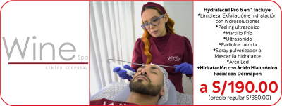 Hydrafacial pro + en 1