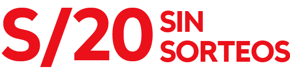 20 soles sin sorteos