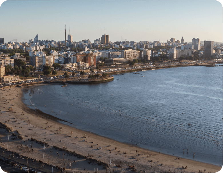 Rambla de Montevideo, Uruguay