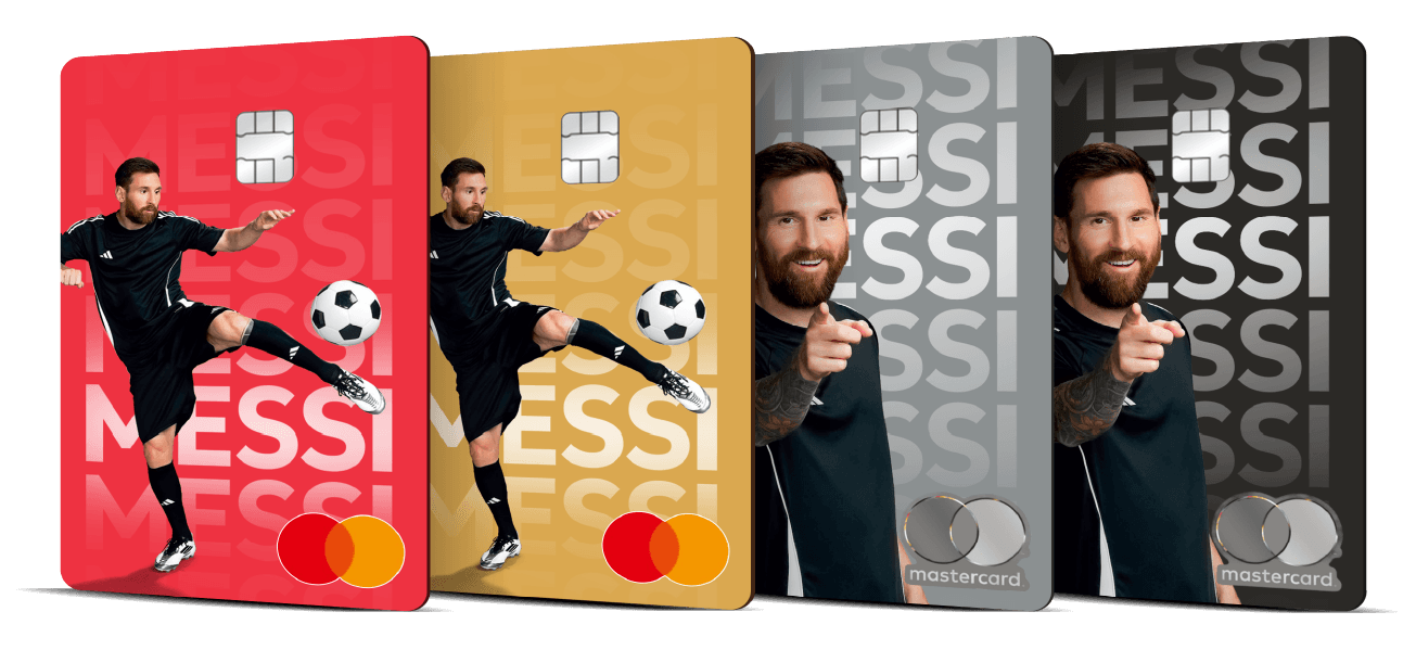 Tarjetas de Cr&eacute;dito Mastercard Messi