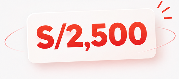 2,500 soles