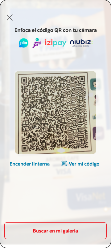 2. Escanea el QR