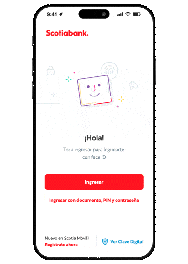 Primer paso para activar el beneficio de Scotia Puntos desde la App