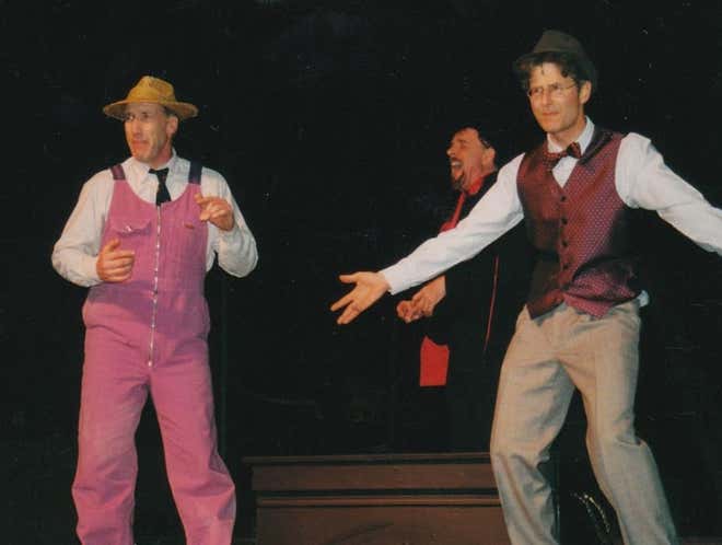 Hugh in the VOS Production of The Fantasticks