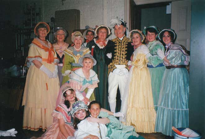 Backstage with HMS Pinafore