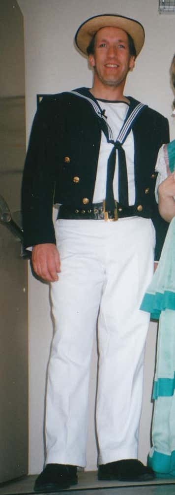 Hugh Stewart in the VOS Production of HMS Pinafore