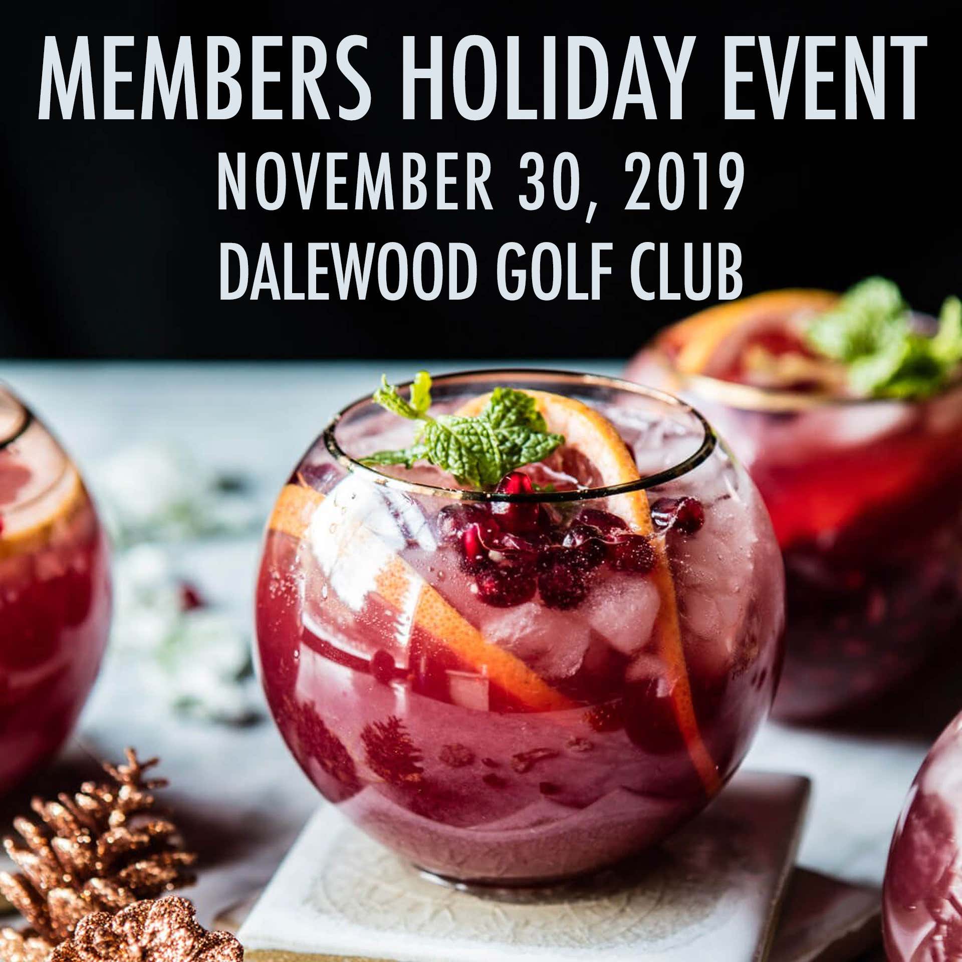 Members Holiday Event