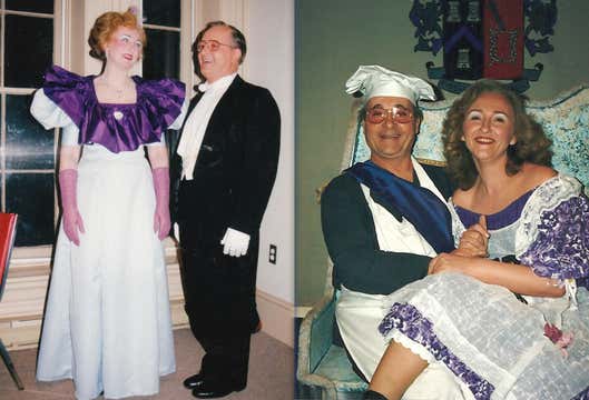Florence Fletcher and her dad