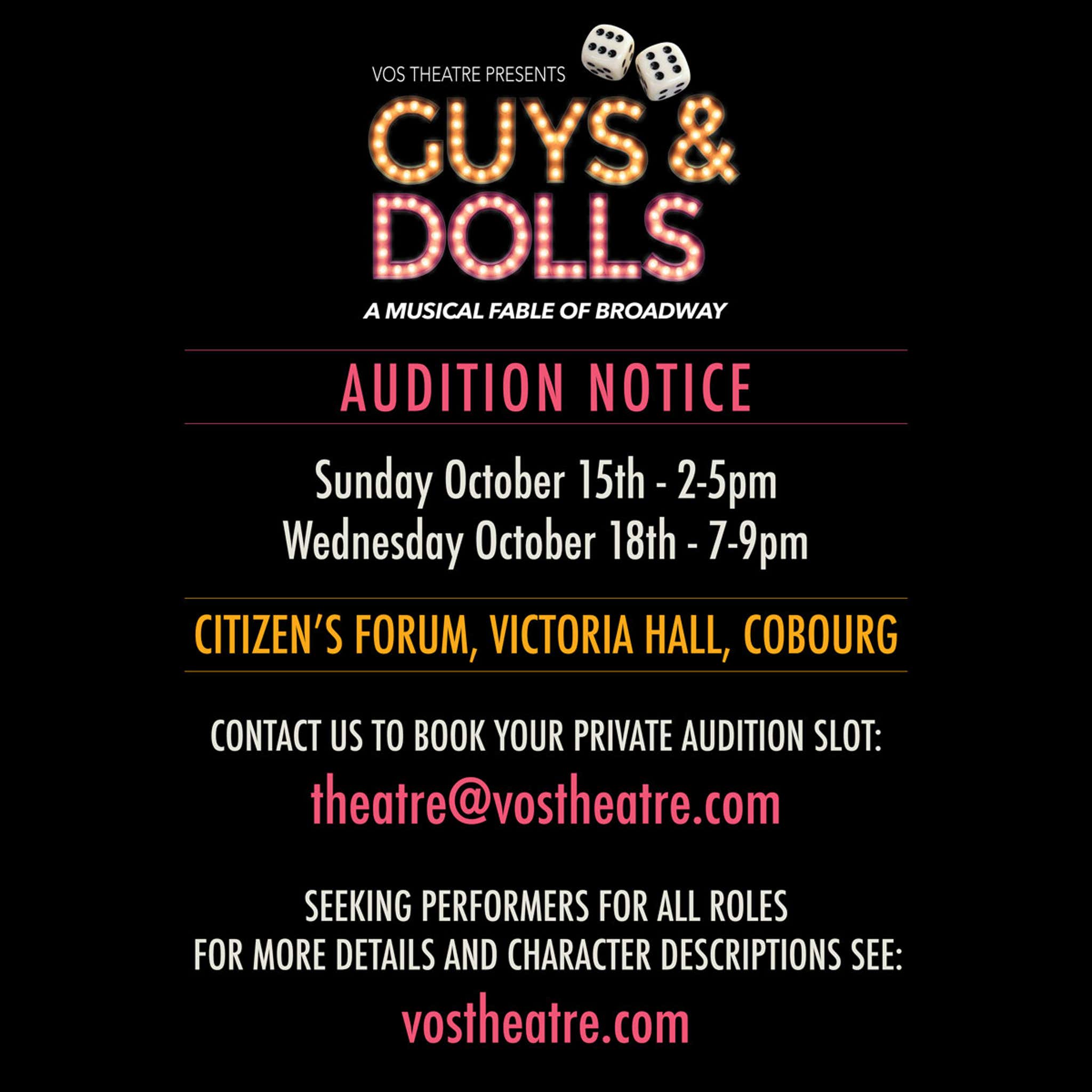 Guys-and-Dolls-Audition-Notice