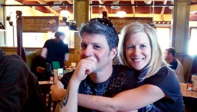 Angela and husband Stacy