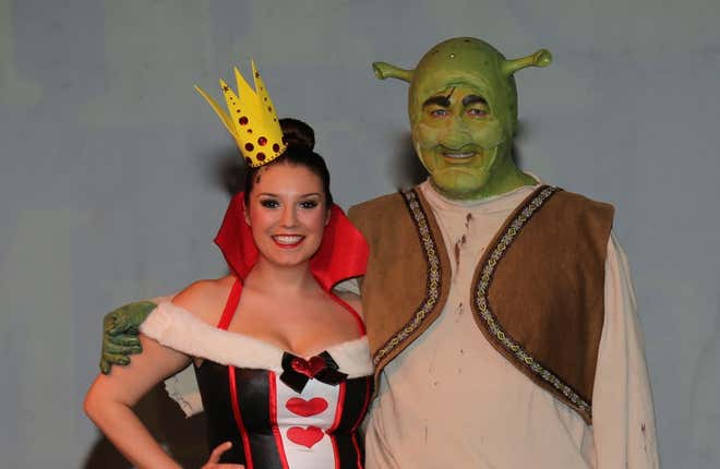 Mackenzie & Steve Russell from Shrek the Musical