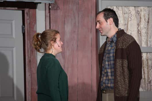 Marlena Sculthorpe and Joel Varty in White Christmas