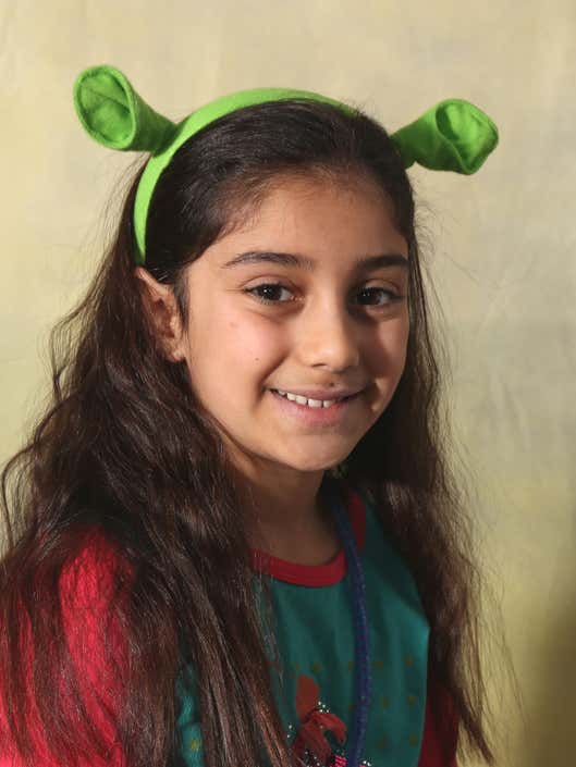 Alexia plays Young Fiona and Baby Bear in Shrek the Musical