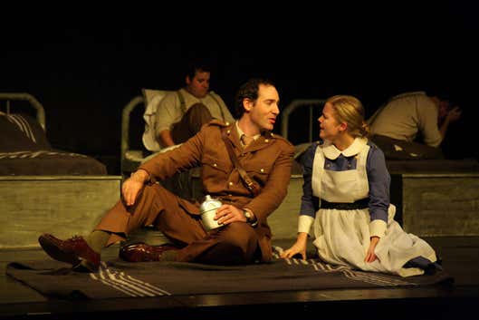 Joel Varty and Marlena Sculthorpe in Vimy