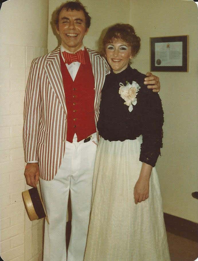 Florence Fletcher with Blair McFadden