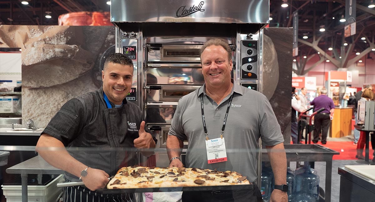 Sysco Rep with Fiero oven